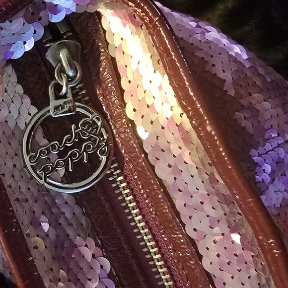 Coach | Bags | Authentic Pink Sequin Coach Poppy Rocker Bag Y2k | Poshmark